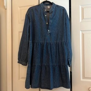 H&M Denim Chambray Dress